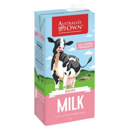 SKIM MILK LONG LIFE UHT 1LT