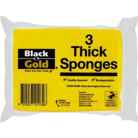 THICK SPONGES 3PK