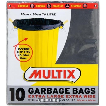EXTRA LARGE BINLINER 75LT 10S