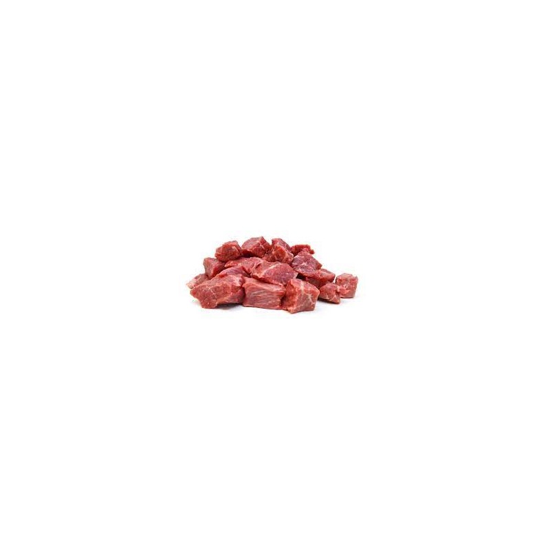 HALAL HAND CUT BEEF DICED 5-10MM, KG