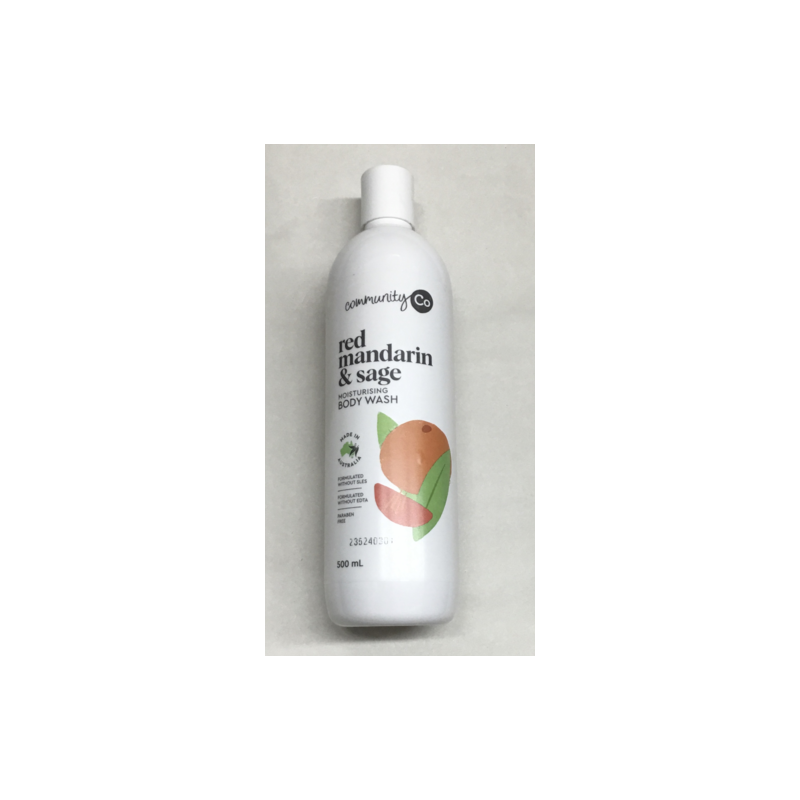 MANDARIN AND SAGE BODY WASH 500ML MANDARIN AND SAGE BODY WASH 500ML