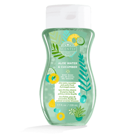 CUCUMBER AND ALOE BODY WASH 500ML