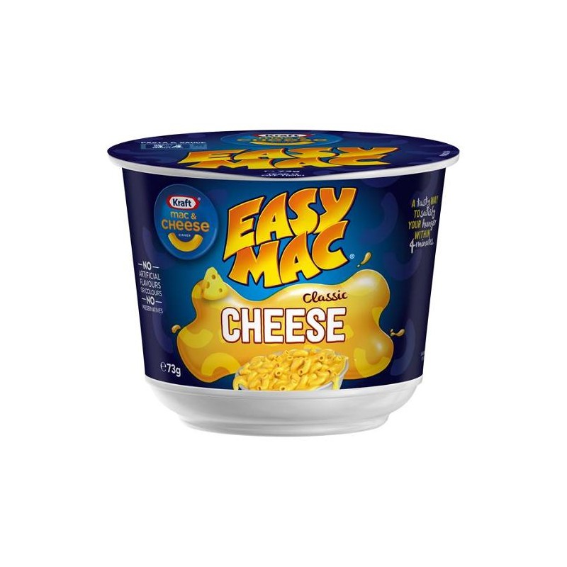 EASY MAC CHEESE BOWL 73GM