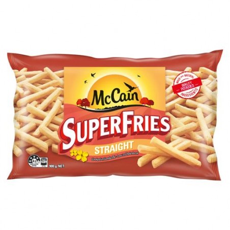 STRAIGHT CUT SUPERFRIES 900GM