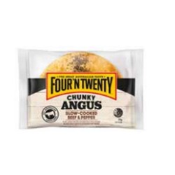 CHUNKY ANGUS BEEF AND PEPPER PIE 175GM