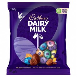 DAIRY MILK SOLID EASTER EGG BAG 440GM****
