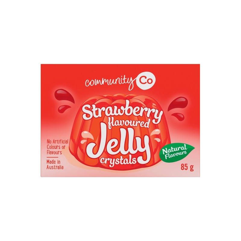STRAWBERRY JELLY 85GM STRAWBERRY JELLY 85GM