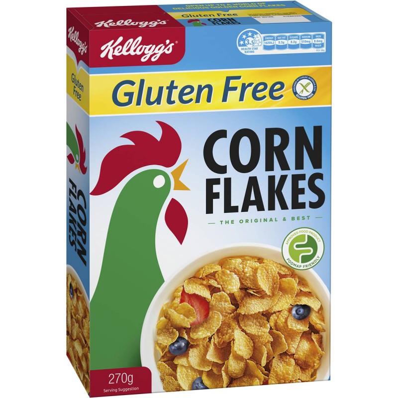 CORN FLAKES GLUTEN FREE 270GM