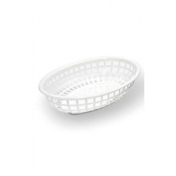 WHITE BASKET BREAD OVAL 240MMX150MM