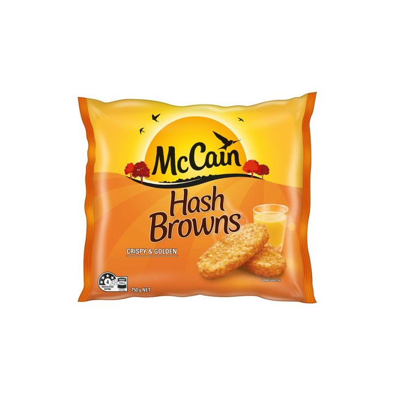 SHREDDED HASH BROWNS 750GM SHREDDED HASH BROWNS 750GM