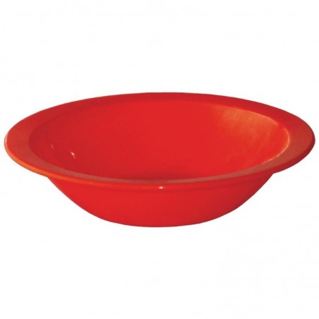 POLYCARBONATE BOWLS RED 172MM 12PK