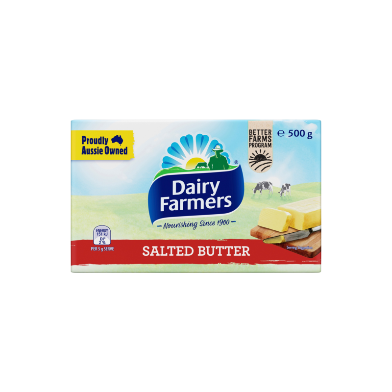SALTED BUTTER BLOCK 500GM SALTED BUTTER BLOCK 500GM