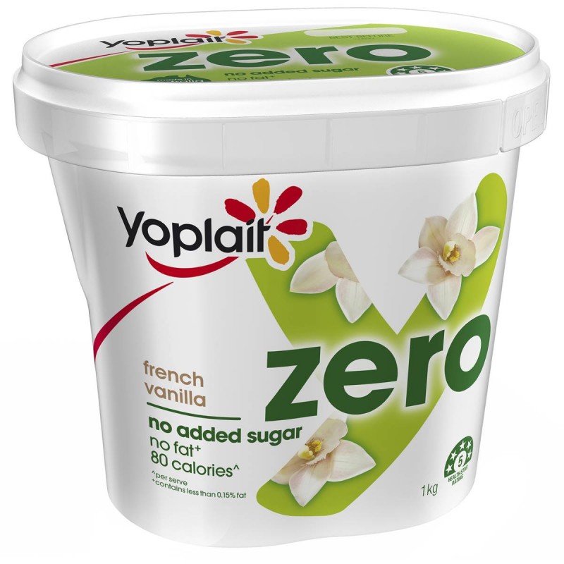 FORME ZERO NO ADDED SUGAR FRENCH VANILLA YOGHURT 1KG FORME ZERO NO ADDED SUGAR FRENCH VANILLA YOGHURT 1KG