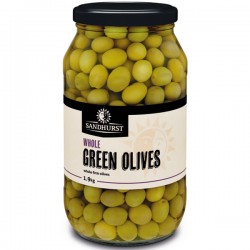 WHOLE GREEN OLIVES 1.9KG
