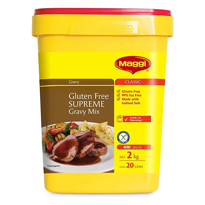 GRAVY MIX SUPREME GLUTEN FREE 2KG GRAVY MIX SUPREME GLUTEN FREE 2KG