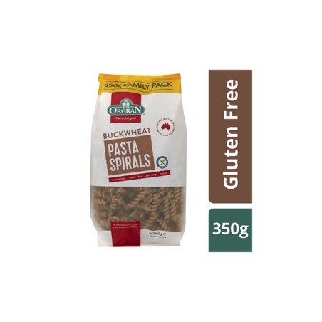 BUCKWHEAT SPIRALS GLUTEN FREE 350GM