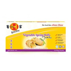VEGETABLE SPRING ROLLS JUMBO 16X140G