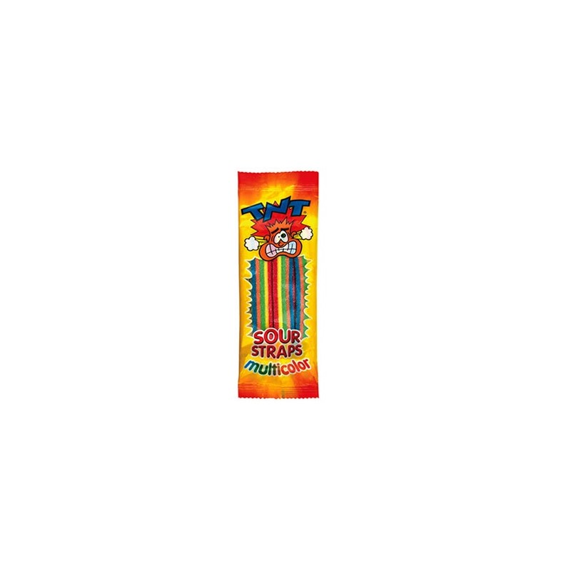 MULTICOLOUR SOUR STRAPS BAG 75GM MULTICOLOUR SOUR STRAPS BAG 75GM