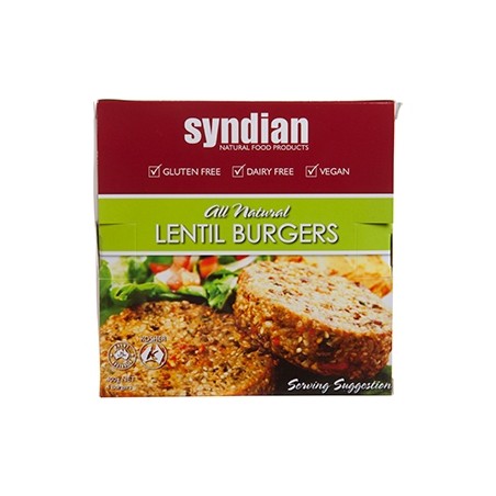 LENTIL BURGERS 1.2KG (12Pk)