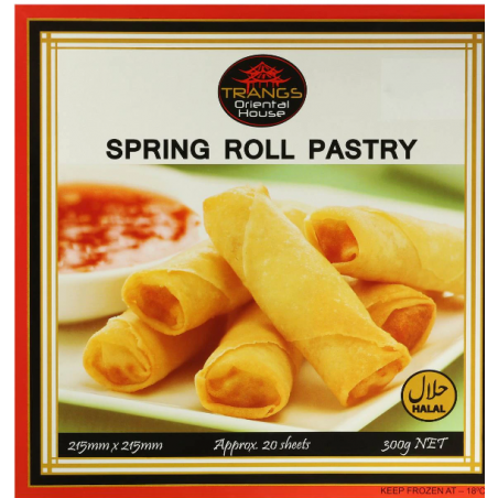SPRING ROLL PASTRY SHEETS 300GM