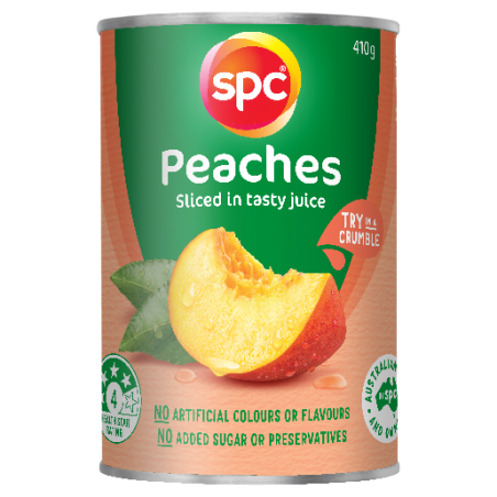 PEACHES SLICE IN NATURAL JUICE 410GM