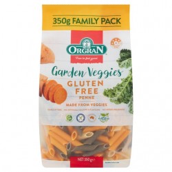 GARDEN VEGGIES PENNE PASTA VEGETABLE GLUTEN FREE 350GM