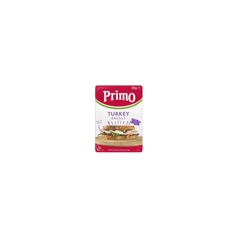 TURKEY BREAST THIN SLICED 80GM TURKEY BREAST THIN SLICED 80GM