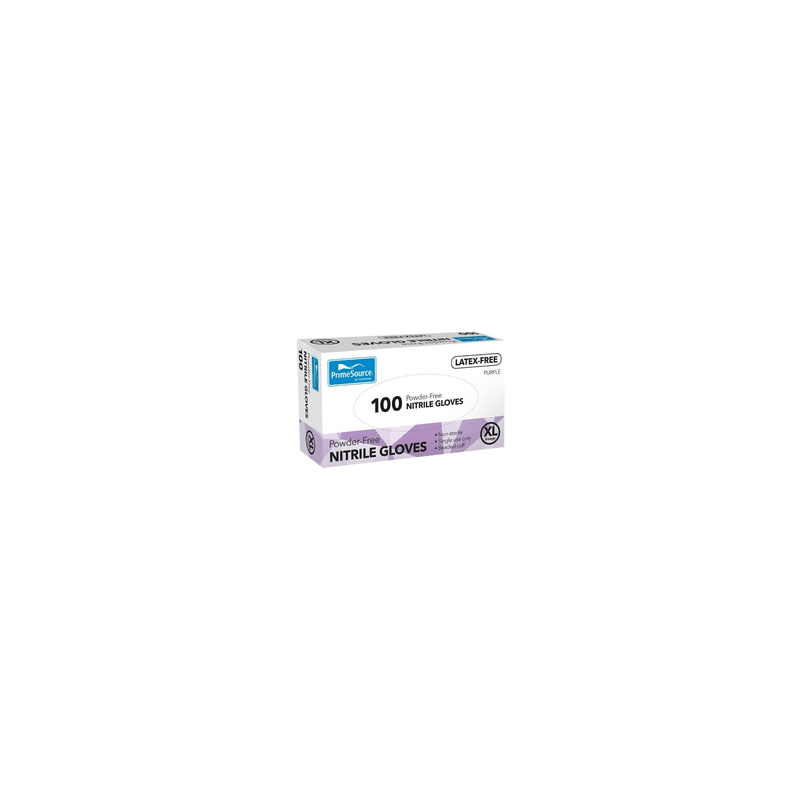 POWDER FREE NITRILE GLOVES PURPLE EXTRA LARGE 100'S POWDER FREE NITRILE GLOVES PURPLE EXTRA LARGE 100'S