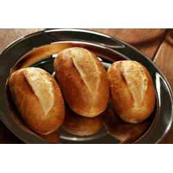 DINNER ROLL WHITE 160X35GM