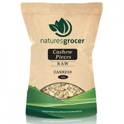 RAW CASHEW PIECES 1KG