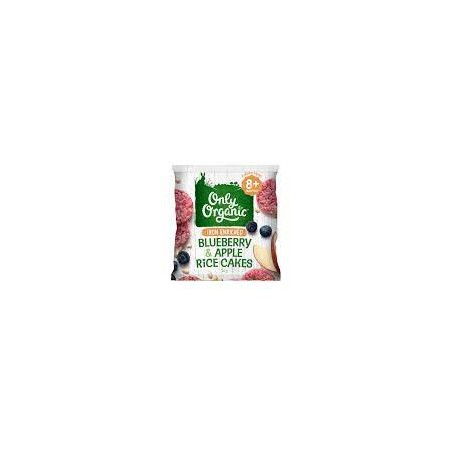 BABY RICE CAKES BLUEBERRY AND APPLE 35GM