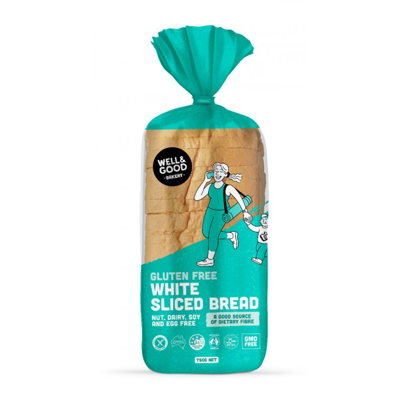 LARGE GLUTEN FREE BREAD SLICED (EGG & SOY FREE) 750GM LARGE GLUTEN FREE BREAD SLICED (EGG & SOY FREE) 750GM