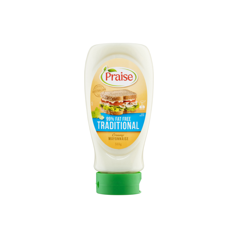 99% FAT FREE MAYONNAISE SQUEEZE 555GM 99% FAT FREE MAYONNAISE SQUEEZE 555GM