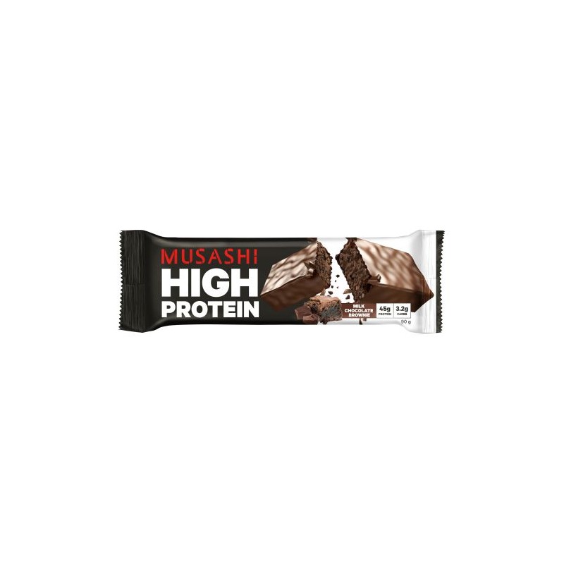 HIGH PROTEIN LOW CARB BAR CHOC-BROWNIE 90GM HIGH PROTEIN LOW CARB BAR CHOC-BROWNIE 90GM