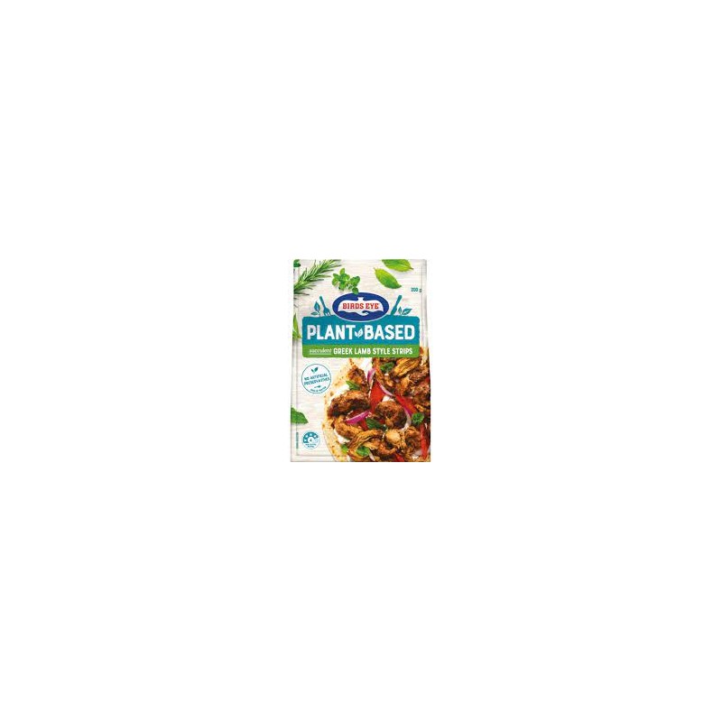PLANT BASED GREEK LAMB STYLE STRIPS VEGAN 200GM