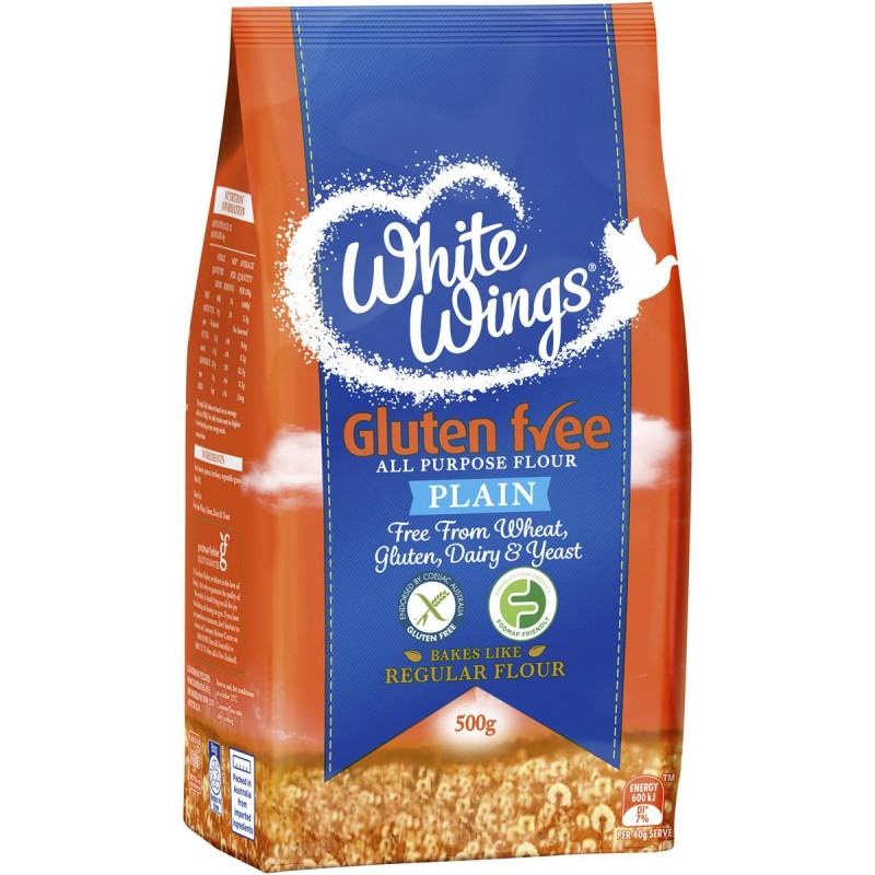 PLAIN GLUTEN FREE FLOUR 500GM PLAIN GLUTEN FREE FLOUR 500GM