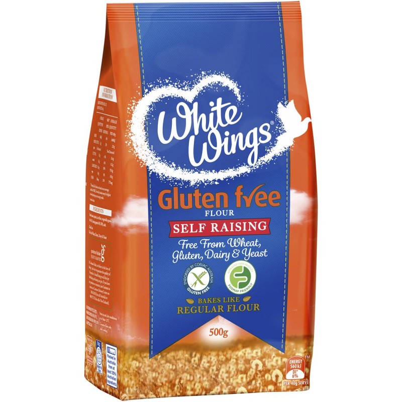 SELF RAISING FLOUR GLUTEN FREE 500GM SELF RAISING FLOUR GLUTEN FREE 500GM