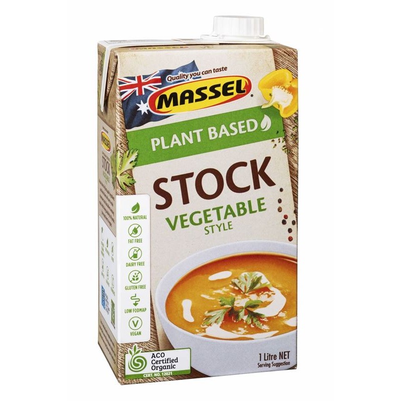 ORGANIC VEGETABLE STOCK LIQUID 1LT ORGANIC VEGETABLE STOCK LIQUID 1LT