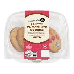 SPOTTY COOKIE I/WRAPPED 5PK