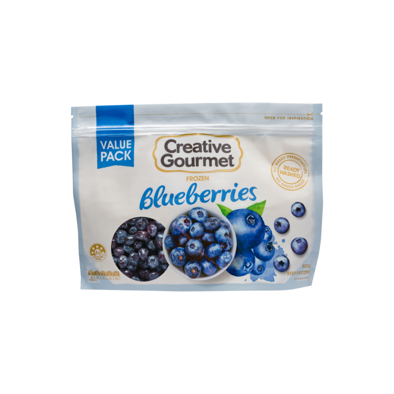 FROZEN BLUEBERRIES 900GM FROZEN BLUEBERRIES 900GM