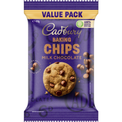 BAKING CHOC CHIPS MILK 410GM