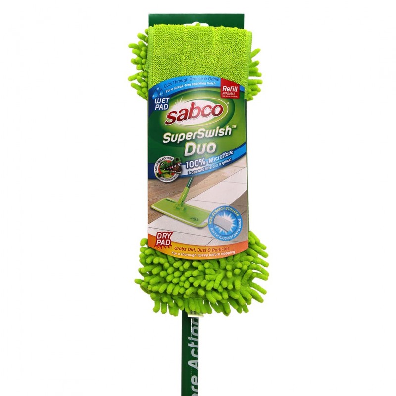 SUPER SWISH DUO MOP WET & DRY 1EA SUPER SWISH DUO MOP WET & DRY 1EA