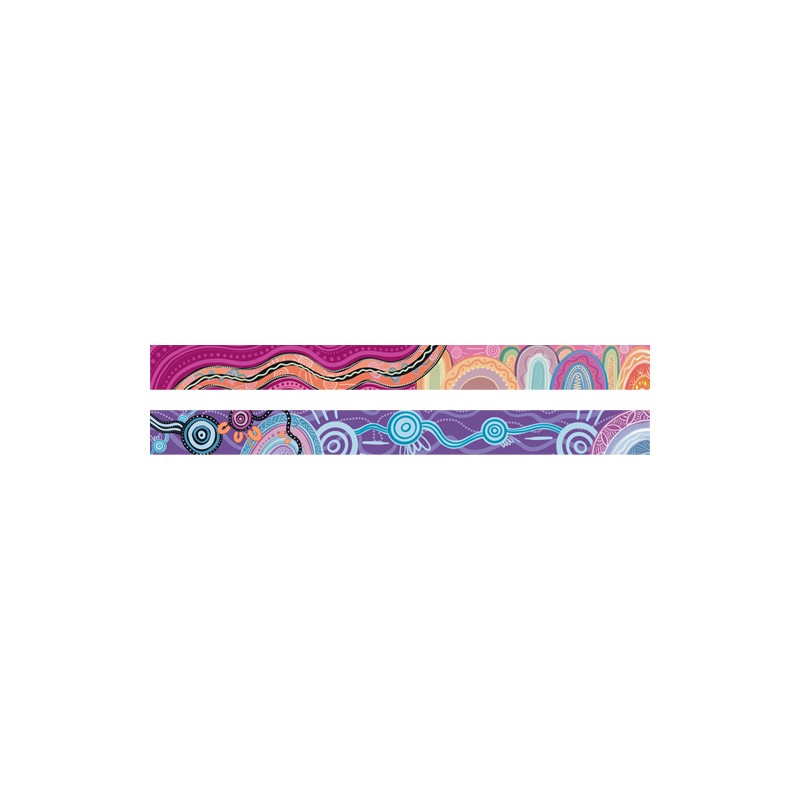 INDIGENOUS CLASSROOM BORDERS DECORATION 12PK INDIGENOUS CLASSROOM BORDERS DECORATION 12PK