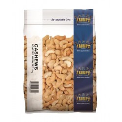 CASHEWS ROASTED UNSALTED 1KG