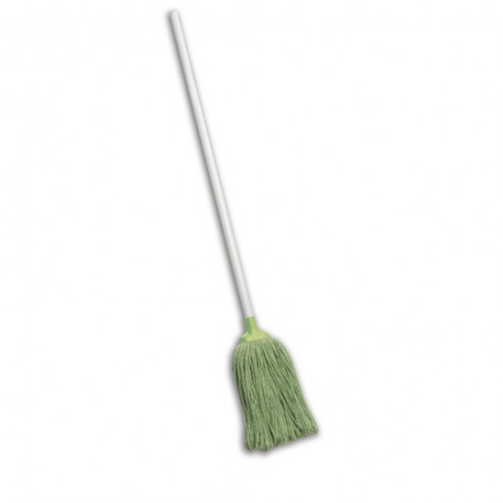 GREEN MOP HEAD WITH HANDLE 400GM