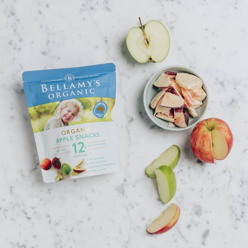 ORGANIC APPLE SNACK 12MONTHS+ 20GM ORGANIC APPLE SNACK 12MONTHS+ 20GM