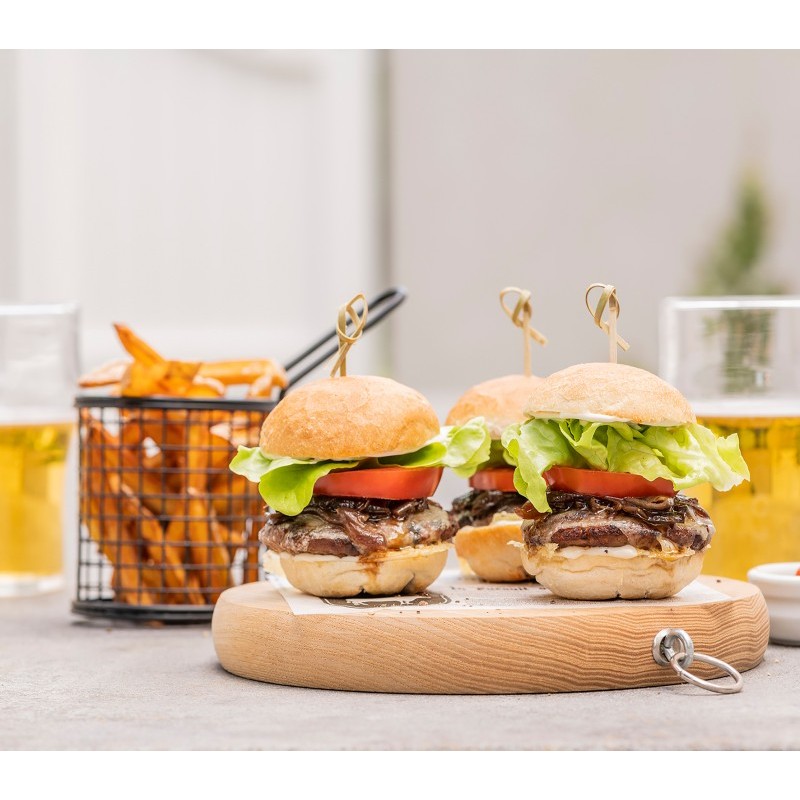 BURGER BEEF SLIDERS 800GM (20x40GM) BURGER BEEF SLIDERS 800GM (20x40GM)