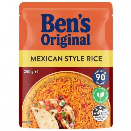 EXPRESS MEXICAN STYLE RICE 90 SECOND 250GM