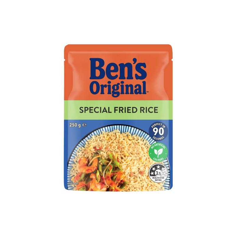 SPECIAL FRIED RICE 90 SECOND 250GM SPECIAL FRIED RICE 90 SECOND 250GM