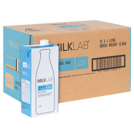 LACTOSE FREE FULL CREAM MILK 12X1L
